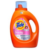 Tide+ April Fresh Boost of + Ultra Downy Detergent, 65 loads, 92 fl oz