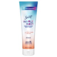 Secret Notes of Peach + Vanilla Blossom Whole Body Deodorizing Body Wash, 8 fl oz, 8 Fluid ounce