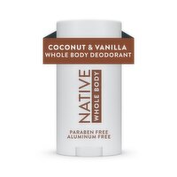Native Whole Body Sensitive Coconut & Vanilla Deodorant, 2.4 oz