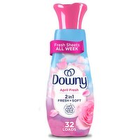Downy Liquid Laundry Fabric Softener, April Fresh, 24 fl oz, 32 Loads
