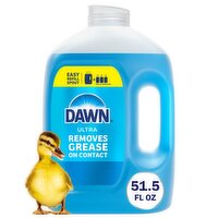 Dawn Ultra Original 4/51.5oz RFL Ultra Refill Jug Dish Soap, Dishwashing Liquid, Original, 51.5oz, 51.5 Fluid ounce