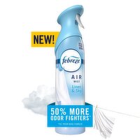 Febreze Air Mist, Air Freshener Spray, Odor Fighting Room Spray, Linen & Sky Scent, 8.1oz, 8.1 Ounce