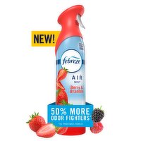 Febreze Air Mist, Air Freshener Spray, Odor Fighting Room Spray, Berry & Bramble Scent, 8.1oz