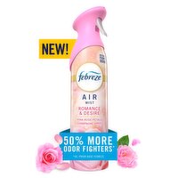 Febreze Air Mist, Air Freshener Spray, Odor Fighting Room Spray, Romance & Desire Scent, 8.1oz, 8.1 Ounce