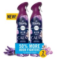 Febreze Air Mist, Air Freshener Spray, Odor Fighting Room Spray, Downy Calm Lavender & Vanilla Bean, 16.2 Ounce