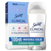 Secret Clinical Antiperspirant Deodorant for Women, 100HR Sweat & Odor Protection, 2.6 oz.