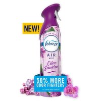 Febreze Air Mist, Air Freshener Spray, Odor Fighting Room Spray, Lilac Sunrise, 8.1oz, 1 Count, 8.1 Ounce