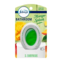 Febreze Bathroom Air Freshener, Odor-Fighting, Mango Splash Scent, 1 Count