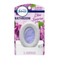 Febreze Bathroom Air Freshener, Odor-Fighting, Lilac Sunrise Scent, 1 Count