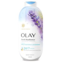 Olay Fresh Radiance Body Wash with Essence of Birch Water and Lavender, 22 fl. oz.