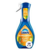 Dawn Platinum Plus Powerwash Dish Soap Spray Tropical Blend Scent, Kitchen Household Essentials, 16