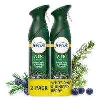 Febreze Air Freshener Spray, Pine & Juniper Berry Scent, 8.1oz, 1ct