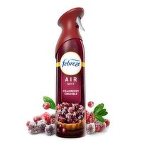Febreze Odor-Fighting Air Freshener Spray, Room Spray, Cranberry Crumble Air Mist, 8.1 oz