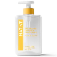 Native Liquid Hand Soap Sparkling Lemon & Tangerine, 16.5oz