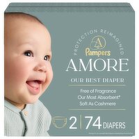 Pampers AMORE Diapers, Size 2