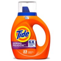 Tide Liquid Laundry Detergent, Spring Meadow Scent, 23 Loads, 29 fl oz