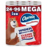 Charmin Toilet Paper Ultra Strong, 24 Mega Rolls
