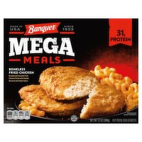 Banquet Mega Meals Boneless Fried Chicken, 12 oz, 12 Ounce