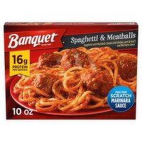 Banquet Spaghetti & Meatballs, 10 oz