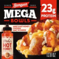 Banquet Mega Bowls Mike's Hot Honey Chicken Mac 'N Cheese, 13.8 oz
