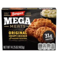 Banquet Mega Meats Original Crispy Chicken, 14.25 oz