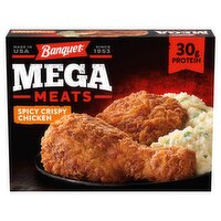 Banquet Mega Meats Spicy Crispy Chicken, 14.25 oz