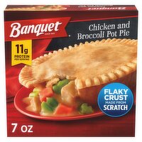 Banquet Chicken and Broccoli Pot Pie, 7 oz