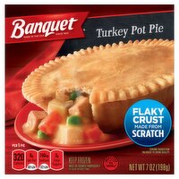 Banquet Turkey Pot Pie, 7 oz, 7 Ounce