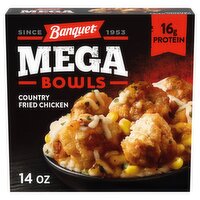 Banquet Country Fried Chicken Mega Bowls, 14 oz