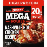 Banquet Mega Bowls Nashville Hot Chicken Recipe, 13 oz
