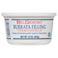 BelGioioso Burrata Filling "Stracciatella" Cheese, 16 oz