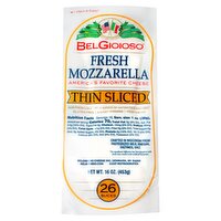 BelGioioso Thin-Sliced Mozzarella, 16 oz