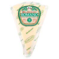 BelGioioso Romano Cheese Wedge, 8 oz