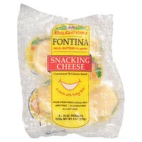 BelGioioso BelGioioso Fontina Snacking Cheese, .75 oz, 8 count, 6 Ounce 