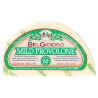 BelGioioso Mild Provolone Cheese, 8 oz, 8 Ounce