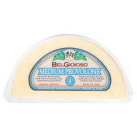 BelGioioso Medium Provolone Cheeses, 8 oz, 8 Ounce