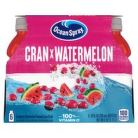 Ocean Spray Cran x Watermelon Juice Drink, 10 fl oz, 6 count, 60 Fluid ounce