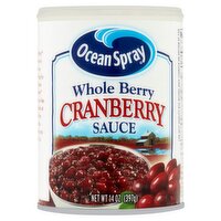 Ocean Spray Whole Berry Cranberry Sauce, 14 oz, 14 Ounce