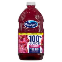 Ocean Spray Cranberry Raspberry Blend 100% Juice, 64 fl oz