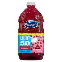 Ocean Spray Light 50 Cranberry Juice Drink, 64 fl oz, 64 Fluid ounce