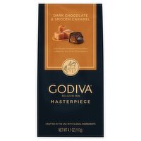 Godiva Masterpiece Dark Chocolate & Smooth Caramel, 4.1 oz