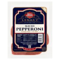 Dietz & Watson Handcrafted Sliced Pepperoni, 6 oz