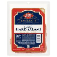 Dietz & Watson Sliced Hard Salami, 6 oz