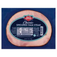 Dietz & Watson Classic Uncured Ham Steak, 7 oz