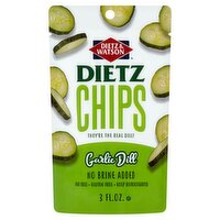 DIETZ & WATSON Garlic Dill Dietz Chips, 3 fl oz