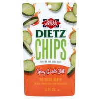 DIETZ & WATSON Spicy Garlic Dill Dietz Chips, 3 fl oz