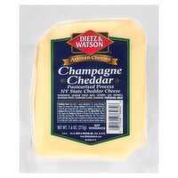 Dietz & Watson Artisan Cheeses Champagne Cheddar Cheese, 7.6 oz