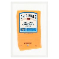 Dietz & Watson Originals Yellow Cheddar Cheese, 8 oz