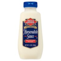 Dietz & Watson Horseradish Sauce with Fresh Ground Horseradish, 12 oz