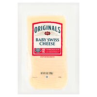 Dietz & Watson Originals Baby Swiss Cheese, 8 oz